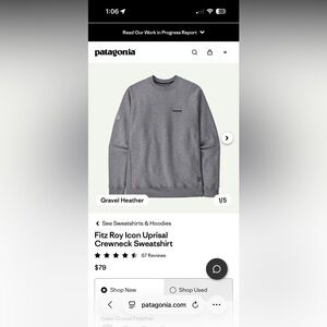 Patagonia Crewneck Sweatshirt